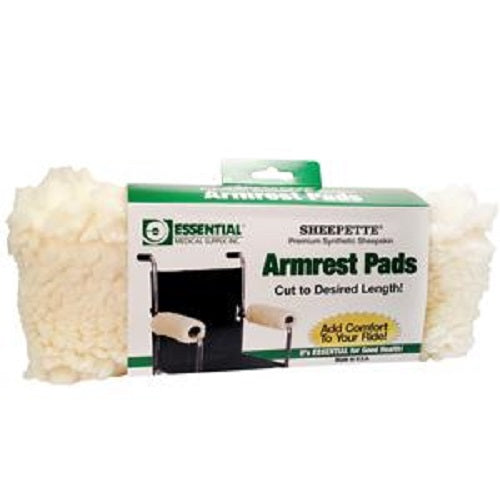 Essential Medical Supply Sheepette Wheelchair Armrest Pads