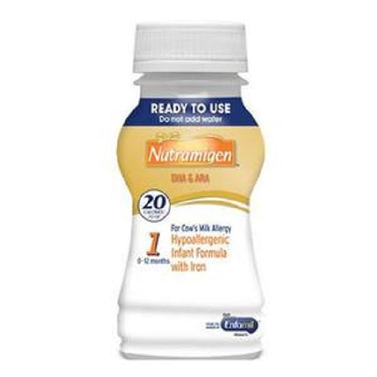 Mead Johnson Nutramigen Infant Liquid Formula Nursette Bottle: oz