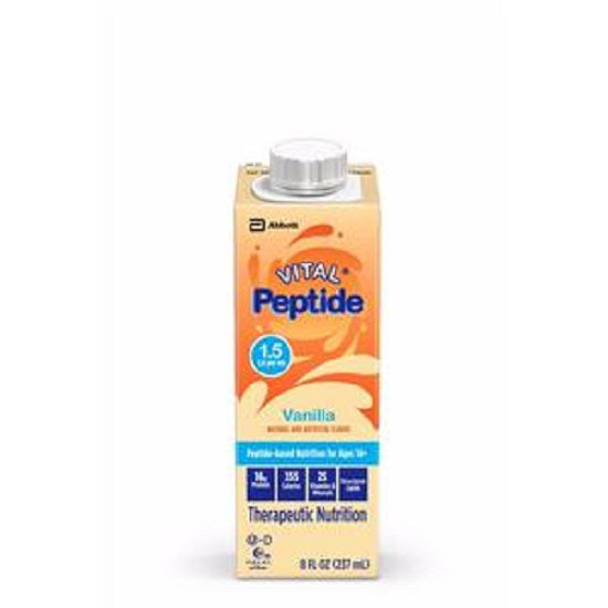 Vital 1.5 Cal Peptide Based Vanilla Supplemental Formula: 8 oz