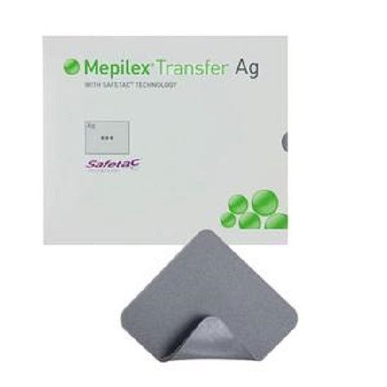 Mepilex Ag 4X4 Silver Dressingg Box Of 5 Mepilex Ag 4X4 Silver Dressingg Box Of 5