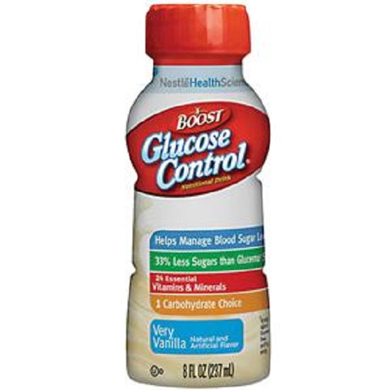 Boost Glucose Control Nutritional Very Vanilla Energy Drink 8 oz