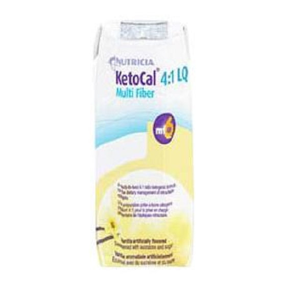 Nutricia KetoCal 4:1 Vanilla Ready-to-Feed Ketogenic Liquid Formula: 8 ...