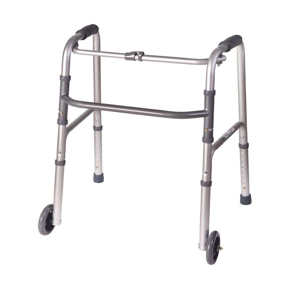 Folding Walker with Single Release