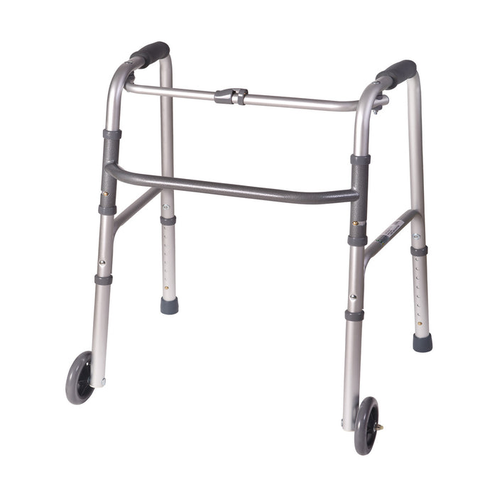 Folding Walker with Single Release