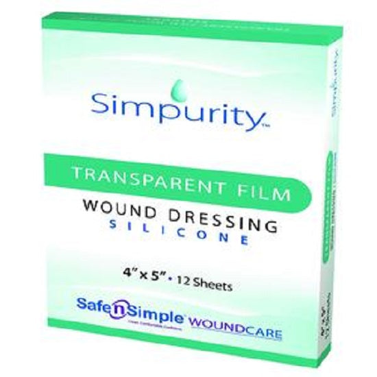 Safe n' Simple Simpurity Transparent Film Silicone Dressing