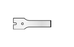 MicroAire Surgical Sagittal Saw Blades - Sagittal Saw Blade, 4.1 mm x 21.5 mm - 1200-006