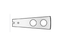 MicroAire Surgical Brasseler-Style Blades - Brasseler-Style Blade, Sagittal Saw, Straight, 12.7 mm x 29 mm x 0.5 mm - 1200-013