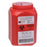 Post Medical Container Sharps 1qt Plastic Red 24/Ca