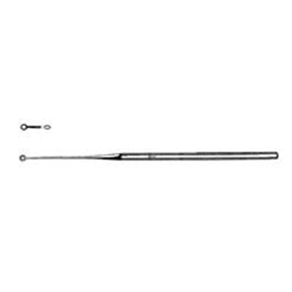 Sklar Instruments Curette Ear Buck #0 Blunt Tip Straight Stainless Steel Each