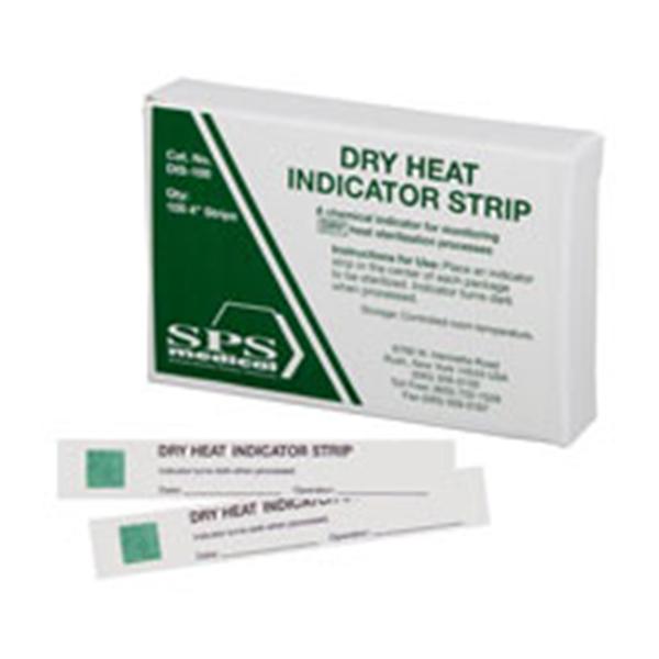 SPS Medical Indicator Dry Heat 4 in Latex Free 100/Bx