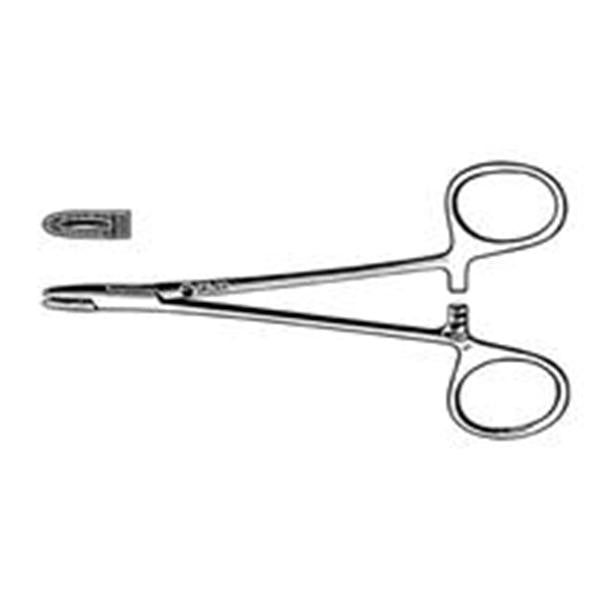 Sklar Instruments Holder Needle Derf 4-3/4" Serrated Jaw Stainless Steel Ea (20-1547)