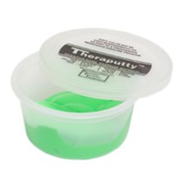 Fabrication Enterprises Putty Exercise CanDo Theraputty Green Medium 2oz Ea