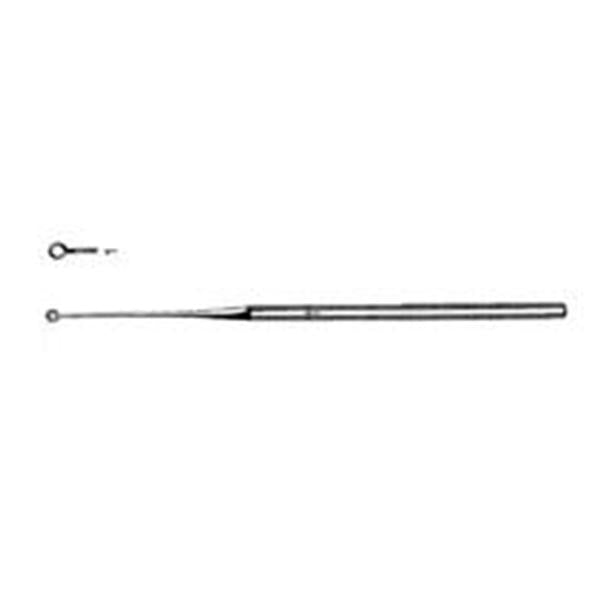 Sklar Instruments Curette Ear Buck #1 Blunt Tip Straight Stainless Steel Each