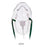 Hudson Respiratory Care Mask Oxygen Adult Med/Concentr Ea, 50 EA/CA (1041)