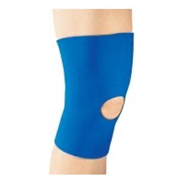DJO Support Sleeve Clinic Adult Knee 1/8" Neoprene Blue Size Large Ea