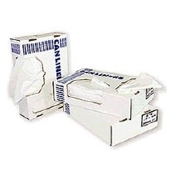 Heritage Bag Company Bag Trash Silver Sack 40-45g LDPE 1-7/10mm FltPk 40x46 Clr 100/Ca