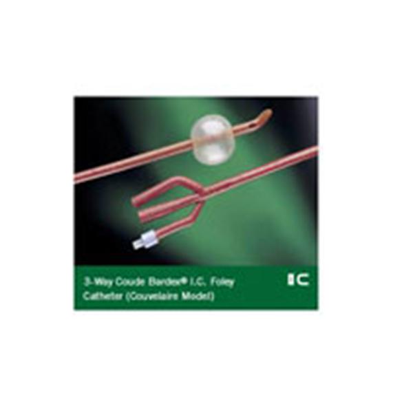 Bard Medical Division Catheter Foley Bardex 24Fr 30cc Crv Cd Tp Rubber 3-Way 5/Ca