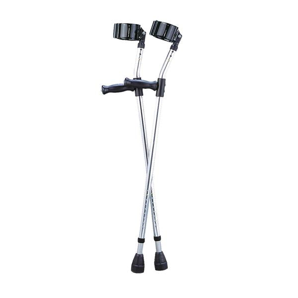 Medline Industries  Crutch Forearm Aluminum Adult 1/Pr
