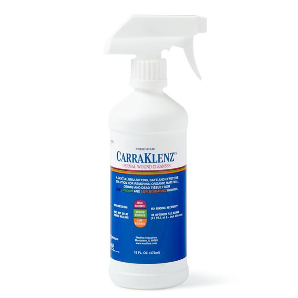 Medline Industries  Cleanser Wound Cara-Klenz Multiple Ingredients 16oz Absorbent Ea