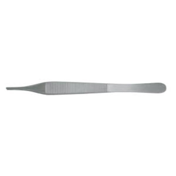 Hermann Medizentechnik Forcep Tissue Adson 4-3/4" Straight 7x7 Side Grasping Teeth SS Ea