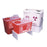 Fisher Scientific  Container Sharps Monoject 4qt Small Red 10/Ca