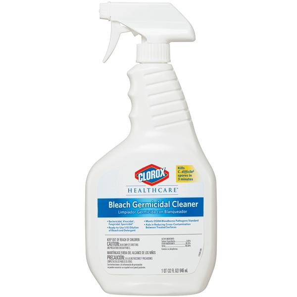 Clorox Sales Company Cleaner Germicidal Bleach Clorox 32 oz 32oz/Bt, 6 EA/CA (68970)