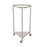 Mac Medical Hamper Linen Stainless Steel Triangular 35x57-1/4" Silver Ea
