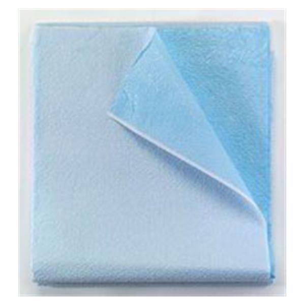 Tidi Products  Drape Sheet 40 in x 90 in Blue 1 Ply Tissue / Poly 50/Ca