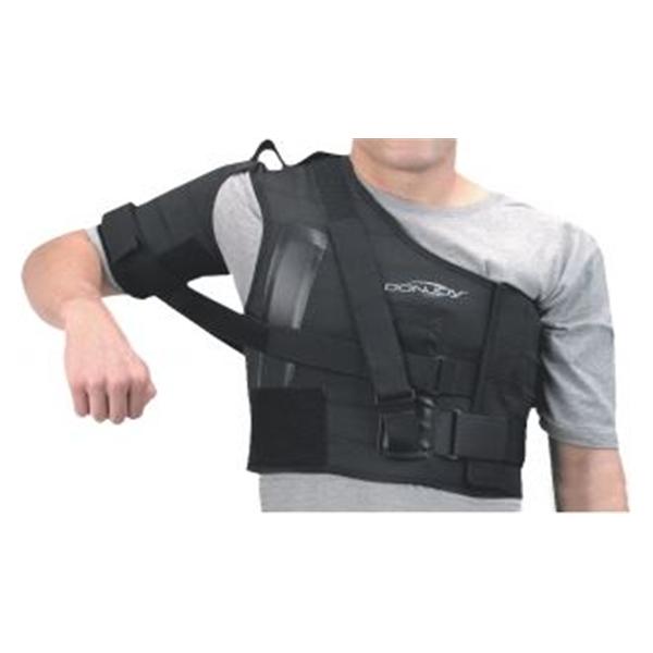 DJO Stabilizer Brace Donjoy Adult Shoulder Poly Lcr Blk Sz 2XL Ea