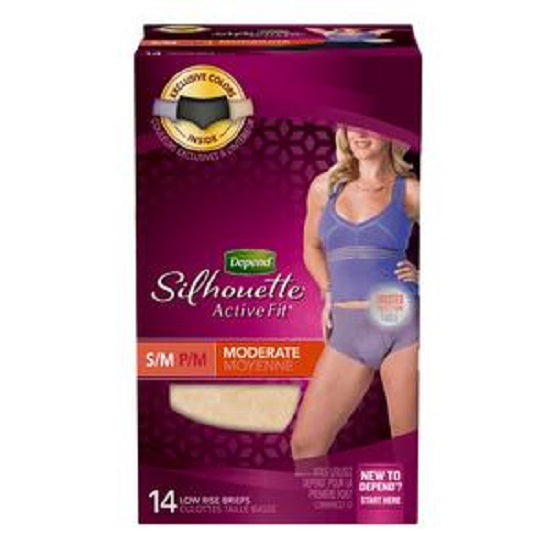 Kimberly Clark Depend Silhouette Active Fit Incontinence Underwear