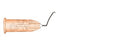 Eagle Labs Irrigating Cystotome Push-Pull Blumenthal - Blumenthal Irrigating Cystotome, Push-Pull Tip, 25G x 5/8", 8 mm Formed - 121-25F-8