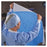 O & M Halyard Wrap CSR Kimguard 26 in x 36 in White / Blue Latex Free 72/Ca (34151)
