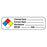 Phlebotic Label MSDS Chemical Name NFPA 2-1/2x3/4" 250/Pk