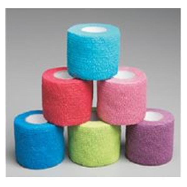 Northcoast Medical Bandage Dema Wrap Elastic 2"x5yd LF Cohesive Colorpack 36Rl/Bx
