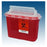 Plasti-Products  Container Sharps 5.4qt Red 20/Ca