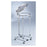 Blickman Health Hamper Laundry Stainless Steel Round 19-5/8x35" Silver Ea