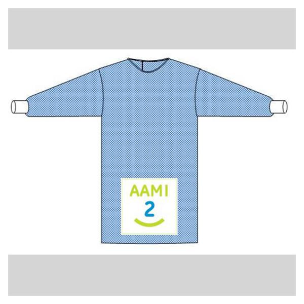 Welmed  Gown Surgical Surgi-Lite XL Blue AAMI Level 2 Sterile LF Ea, 24 EA/CA (1231-080XL)