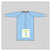 Welmed  Gown Surgical 2XL Blue Fly Poly Rnfrc AAMI Level 3 Strl LF 24/Ca