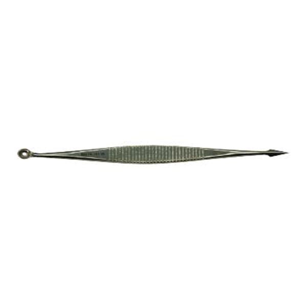 BR Surgical Extractor Comedone Saalfeld 4" Sharp/Round Stainless Steel Ea