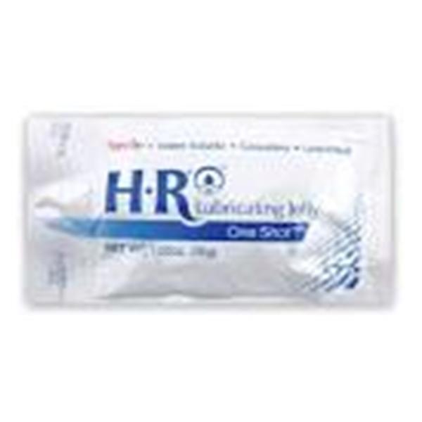 HR Pharmaceuticals  One Shot Lubricating Jelly Sterile 1.25oz Packet 48/Bx, 6 BX/CA (205)