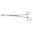 BR Surgical Forcep Sponge Foerster 9-1/2" Serrated Straight SS Ea (BR16-17025)
