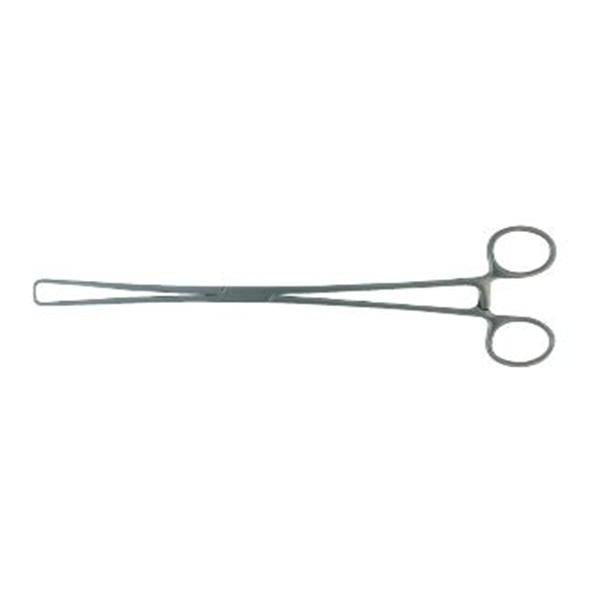 BR Surgical Forcep Tenaculum Schroeder-Braun 9-3/4" Straight SS Ea