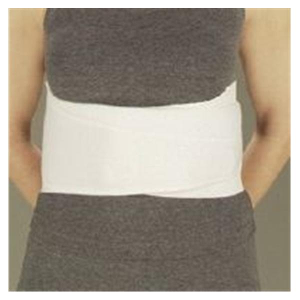 Deroyal Industries  Belt Adult Rib Elastic Women White Size 6" Universal 12/Ca