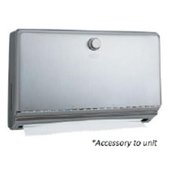 Bobrick Knob Latch Stainless Steel Satin Finish Ea