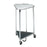 Pedigo Products Hamper Linen Powder Coated Steel Triangular 32x57-1/4" Silver Ea (P120L)