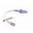 B Braun Medical  IV Extension Set Needleless 6" Spin-Lock 100/Ca