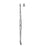 Miltex-Integra Miltex Dissector Penfield 7-3/4" Slight Curve Stainless Steel Ea