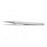 BR Surgical Forcep Jewelers 4-3/4" Straight #3C Stainless Steel Ea
