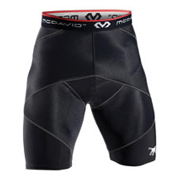 Shock Doctor  Shorts Compression Cross Compression Black Size X-Large 1/Pr