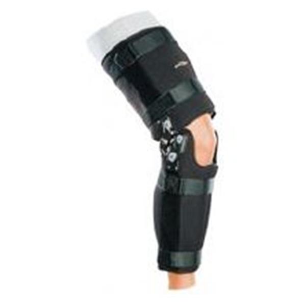 DJO Brace PostOp Fast Fit TROM Adult Knee Blk Sz Small Universal Ea